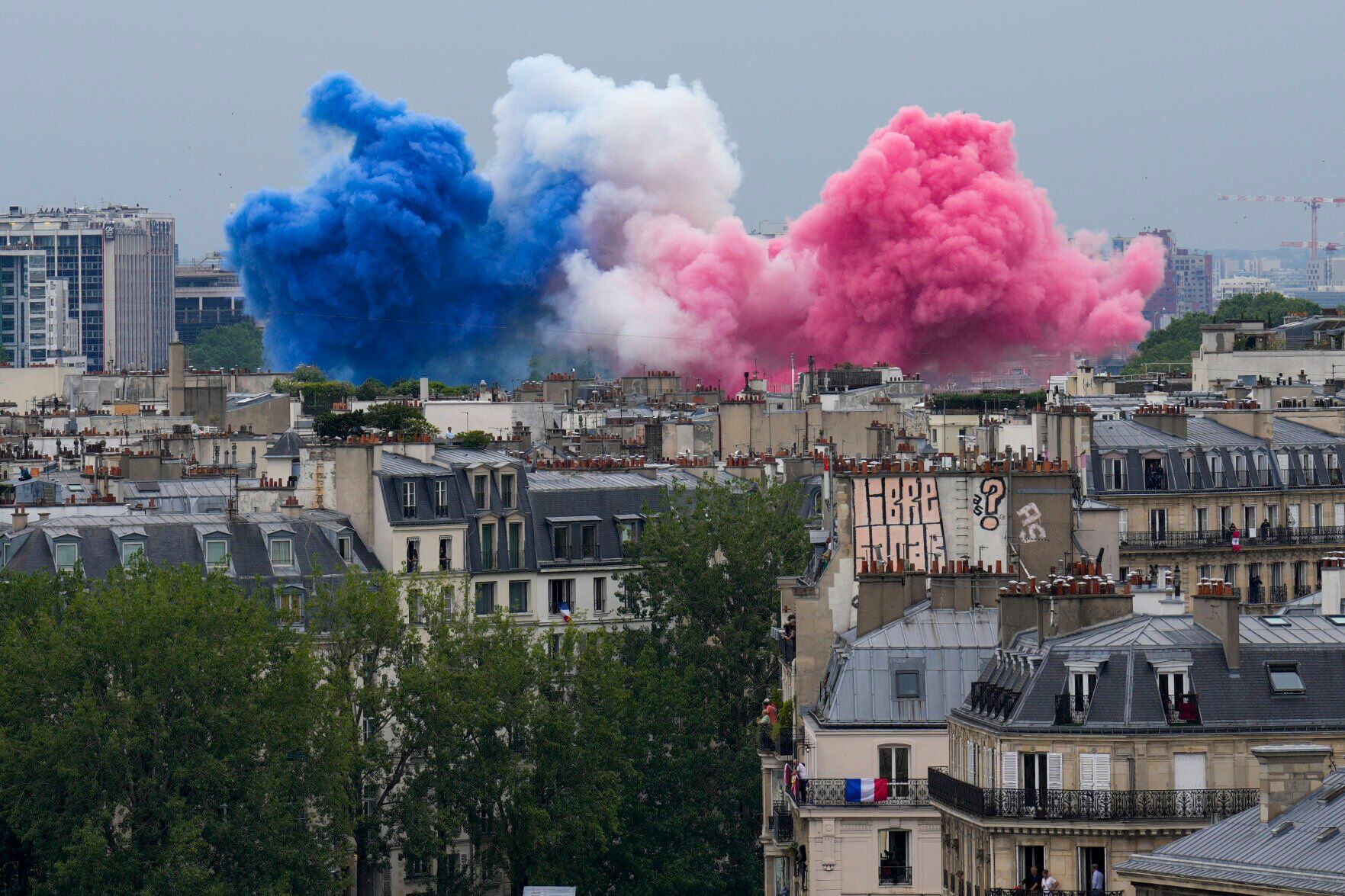 APTOPIX Paris Olympics Opening Ceremony